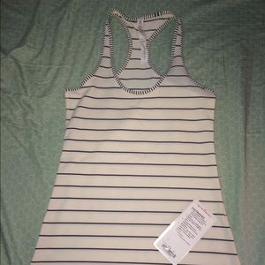 Angel wing slalom stripe cool racerback