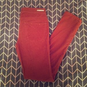 Corduroy legging from Anthropologie