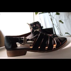 Qupid black trendy shoes