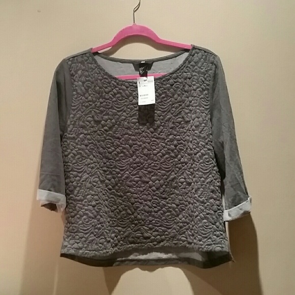 Thick cropped sweater