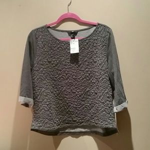 Thick cropped sweater