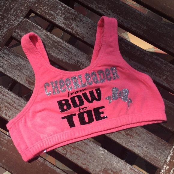 Cheerleader from Bow to Toe sports Bra - Picture 2 of 2