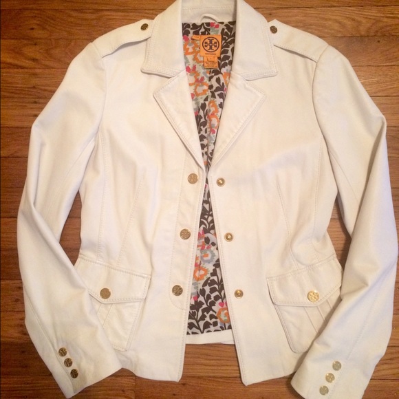 Authentic Tory Burch Leather Jacket