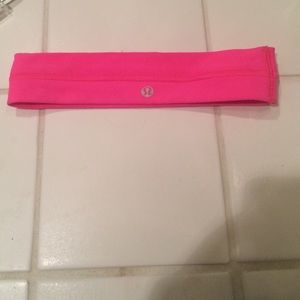 pink Lululemon headband