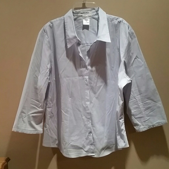 Blue dress shirt