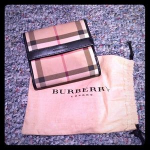 Authentic Burberry Wallet