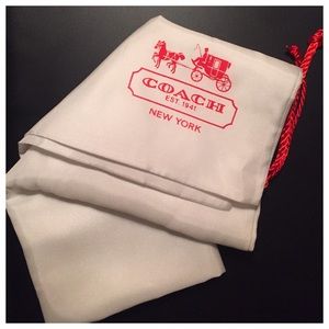 Authentic Coach Dust Bag