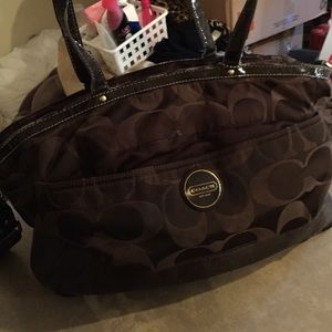 Coach diaper bag