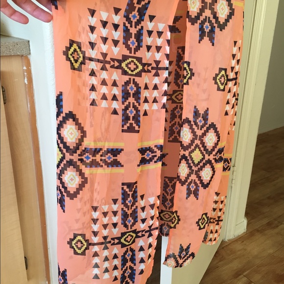 Forever 21 long tribal dress - Picture 2 of 2