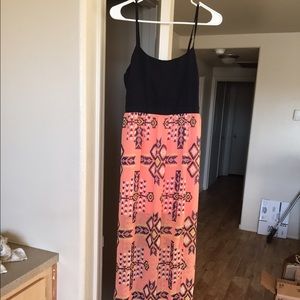 Forever 21 long tribal dress