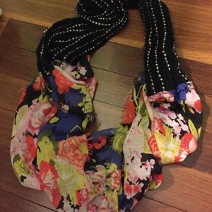 Floral scarf