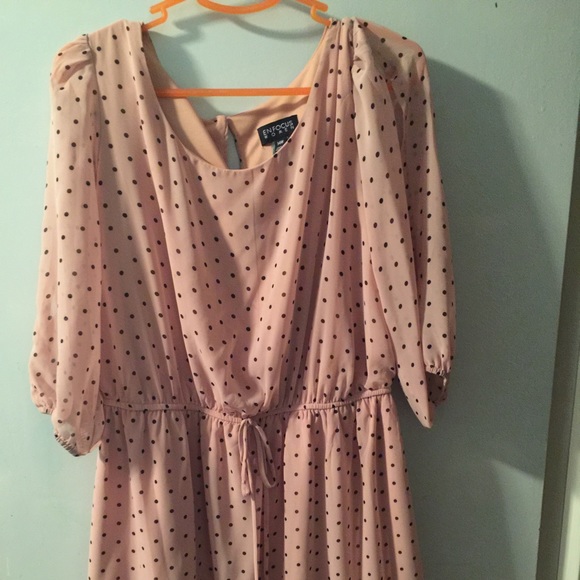 Poke a dot dress