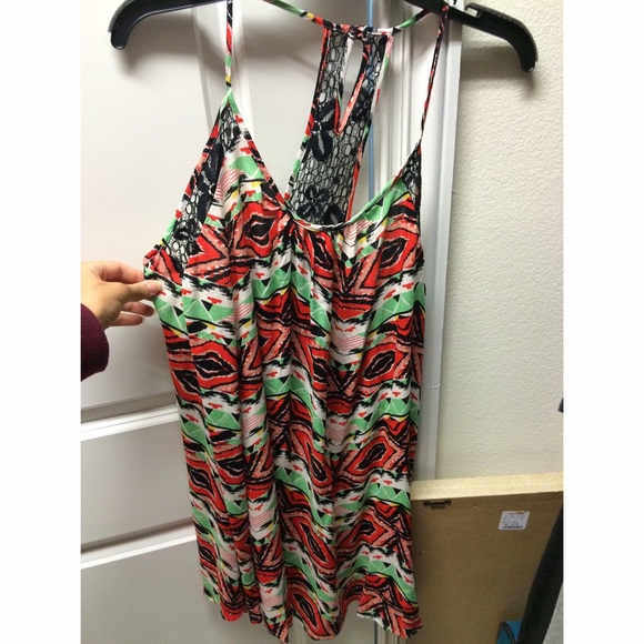 BNWT lush printed shift dress