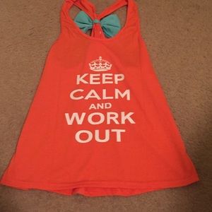 BRAND NEW, NEVER WORN Work out tank.