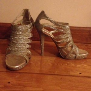 Gold Chinese Laundry Heels