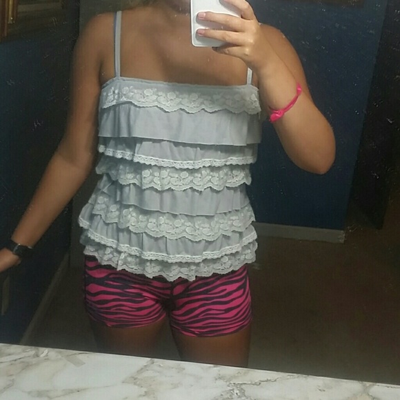 Hollister Lace tank!