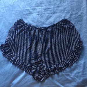 {SOLD ON MC} Blue & White Striped Vodis