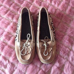 Cheetah Sperry Top-siders