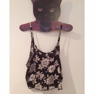 Brandy Melville Floral Tank