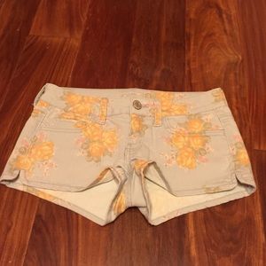 American Eagle Flower Shorts