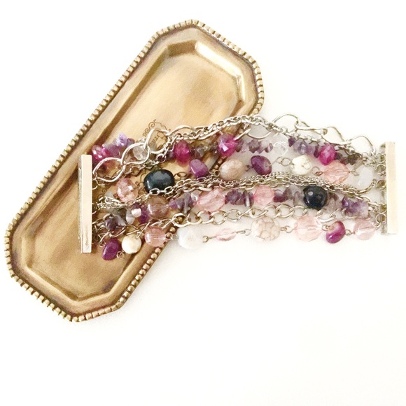 Huge Price Drop! Multi-Stone Statement Bracelet