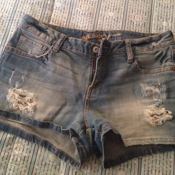 High rise shorts