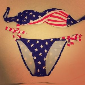 American flag bikini! ❤️💙🇺🇸