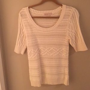 Cream sweater