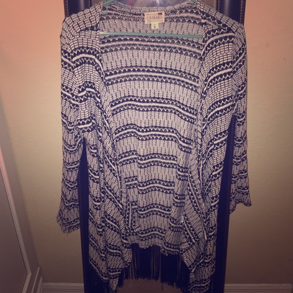 Black and white cardigan, bought at LA hearts - Picture 1 of 3