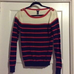 Striped Sweater Top