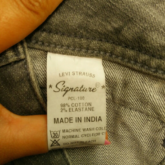 Grey Washed Jeans - Picture 4 of 4