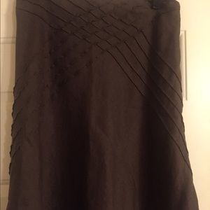 Brown skirt