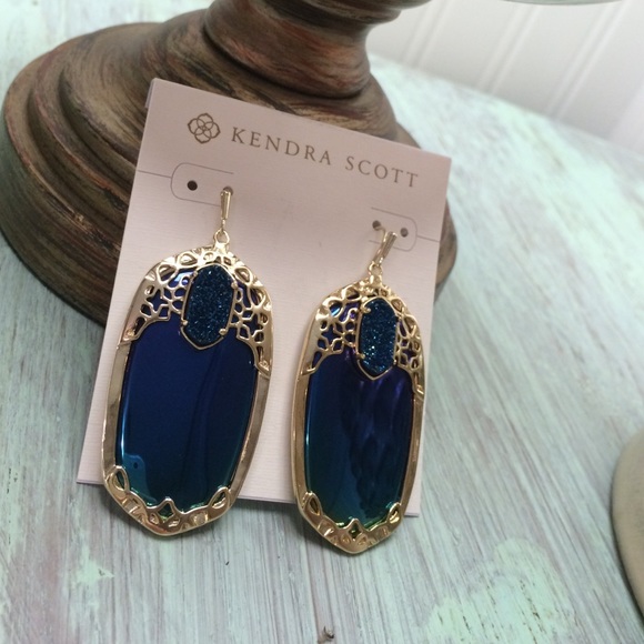 Kendra Scott Jewelry - 🆕 Kendra Scott Glam Rocks Deva Drop Earrings