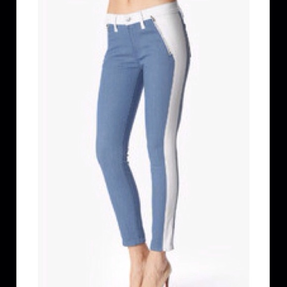 7 for all mankind cropped skinny jeans - Picture 2 of 3