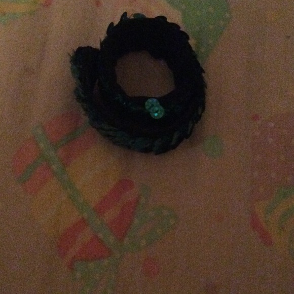 blue slap bracelet