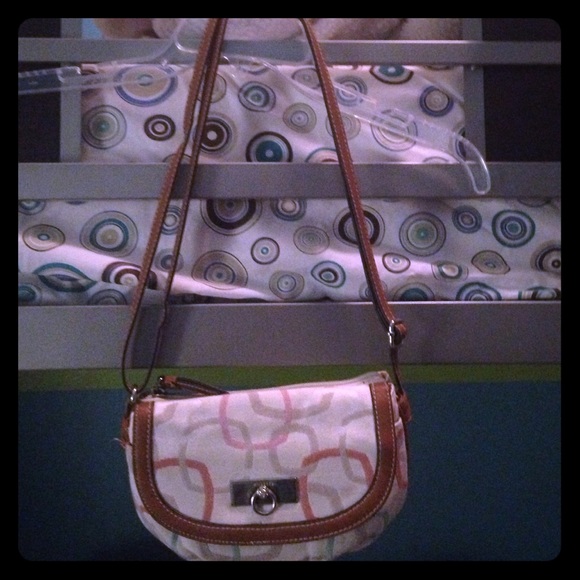 Small white handbag