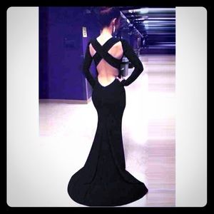Black; Formal dress