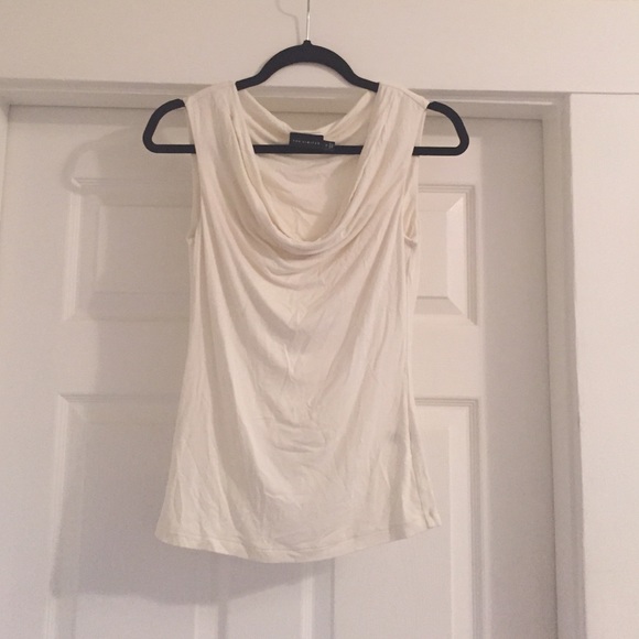The Limited Sleeveless Knit Cowl Neck Top