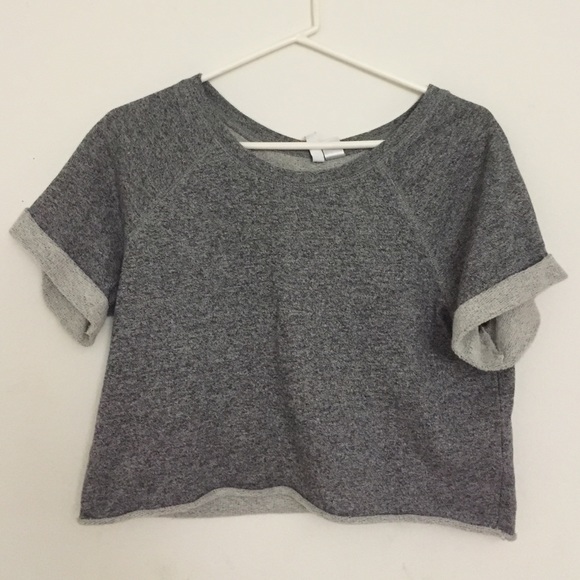 H&M cropped shirt