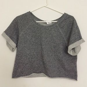H&M cropped shirt