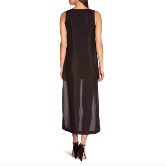 BCBGMaxAzria black hi-lo dress - Picture 2 of 2