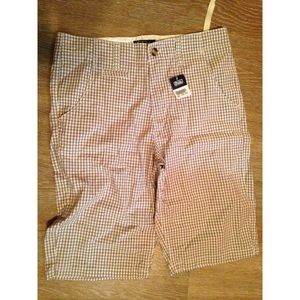 Polo Ralph Lauren Beige/White Checkered Shorts