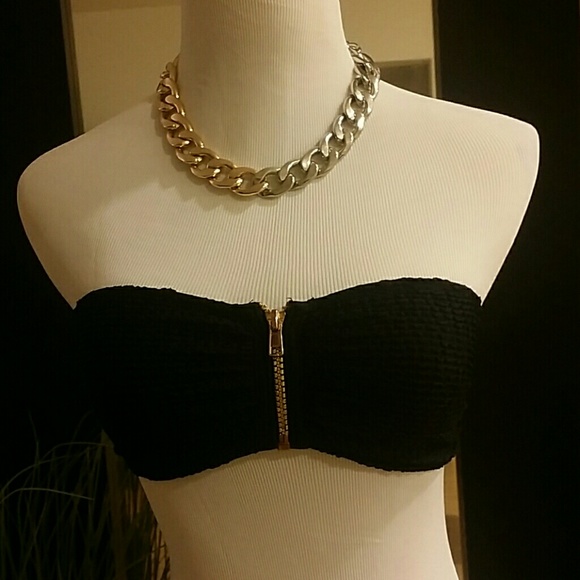 Bikini tube top