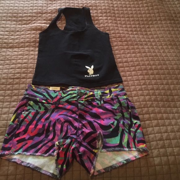 Bundle. Short and Play Boy shirt.