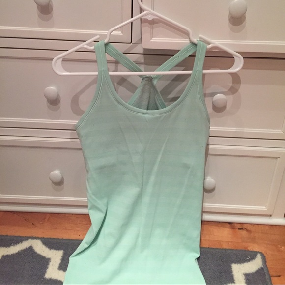 Mint Lululemon Tank