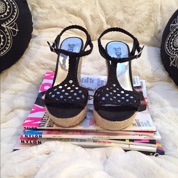 Navy Wedges