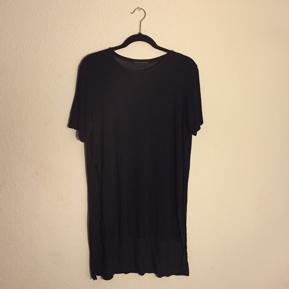 Brandy Melville Long Slit Shirt