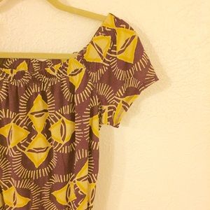 Boho off the shoulder dress