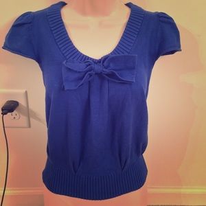 Blue Sweater top