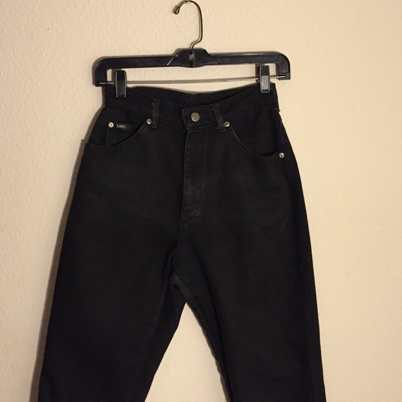Lee Black Vintage High Waisted Pants